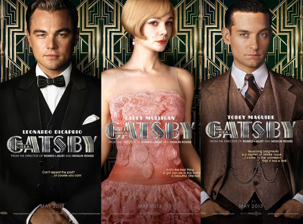 Gatsby le magnifique découvrez les affiches de chacun des personnages